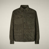 Giacca uomo animal free Magnus verde scuro - Giacche Uomo | Save The Duck