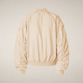 Giacca bomber donna Lil crema marzapane - Donna | Save The Duck