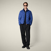 Piumino uomo animal-free Whirl blu eclipse - FW25 MAN COLLECTION | Save The Duck