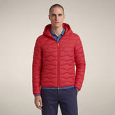 Piumino uomo Whirl rosso | Save The Duck