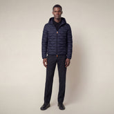 Herren-Steppjacke Reef in Marineblau - New in Man SS26 | Save The Duck