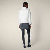 Piumino donna animal-free Pearl bianco panna - Icons Donna | Save The Duck