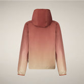 Giacca a vento donna Viv con stampa sfumata rosso terra di Siena - Giacche | Save The Duck