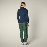 Giacca donna Zilia blu notte - Short puffer jackets | Save The Duck