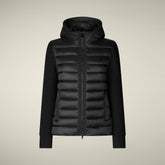 Giacca donna Ozma nero - Short puffer jackets | Save The Duck