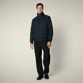Piumino uomo animal free Herbie blu navy mélange - Bureau Uomo | Save The Duck