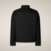 Animal-free Herren-Steppjacke Alexander in Schwarz - New in Man SS26 | Save The Duck