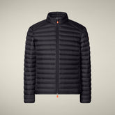 Piumino animal-free uomo Alexander grigio nero - FW25 MAN COLLECTION | Save The Duck