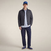 Piumino uomo Alexander blu nero - Piumini Uomo Animal-Free | Save The Duck