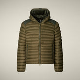 Piumino uomo animal free Jelep verde oliva - Trending now | Save The Duck