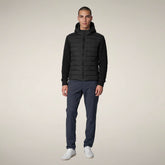 Men's Puffer Jacket Fen in Black | Save The Duck