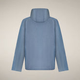 Giacca uomo Crispin chambray indigo - Giacche Uomo | Save The Duck