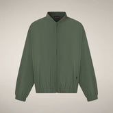 Bomber uomo Astor verde timo - Giacche Uomo | Save The Duck