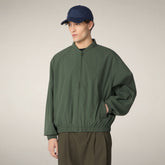 Herren-Bomberjacke Astor in Thymian-grün | Save The Duck