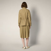 Giacca donna Irma marrone khaki - Giacche | Save The Duck