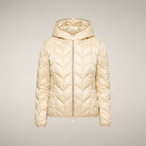 Doudoune pour femme modèle Bonbon beige sable - Fashion | Save The Duck