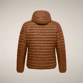 Herren-Steppjacke Prosper in Haselnussbraun | Save The Duck