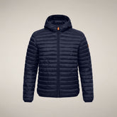 Herren-Steppjacke Prosper in Marineblau | Save The Duck