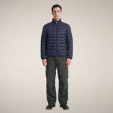 Herren-Steppjacke Laurent in Blau-Schwarz | Save The Duck