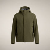 Herren-3-in-1-Parka Torvin Combined in Schlangengrün | Save The Duck