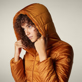 Damen-Wendejacke Laila in Caramel Brown | Save The Duck