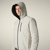 Giacca reversibile uomo Ezra in beige | Save The Duck