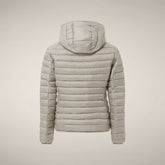 Women's Puffer Jacket Daisy in Rainy Beige | Save The Duck