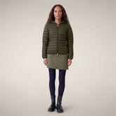Women's Puffer Jacket Daisy in Land Green - Preview FW26 Woman | Save The Duck