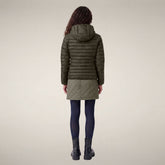 Women's Puffer Jacket Daisy in Land Green - Preview FW26 Woman | Save The Duck