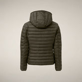 Women's Puffer Jacket Daisy in Land Green - Preview FW26 Woman | Save The Duck