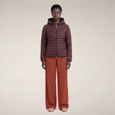 Women's Puffer Jacket Daisy in Burgundy Black - Preview FW26 Woman | Save The Duck