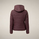 Women's Puffer Jacket Daisy in Burgundy Black - Preview FW26 Woman | Save The Duck