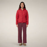 Women's Puffer Jacket Daisy in Dark Red - Preview FW26 Woman | Save The Duck