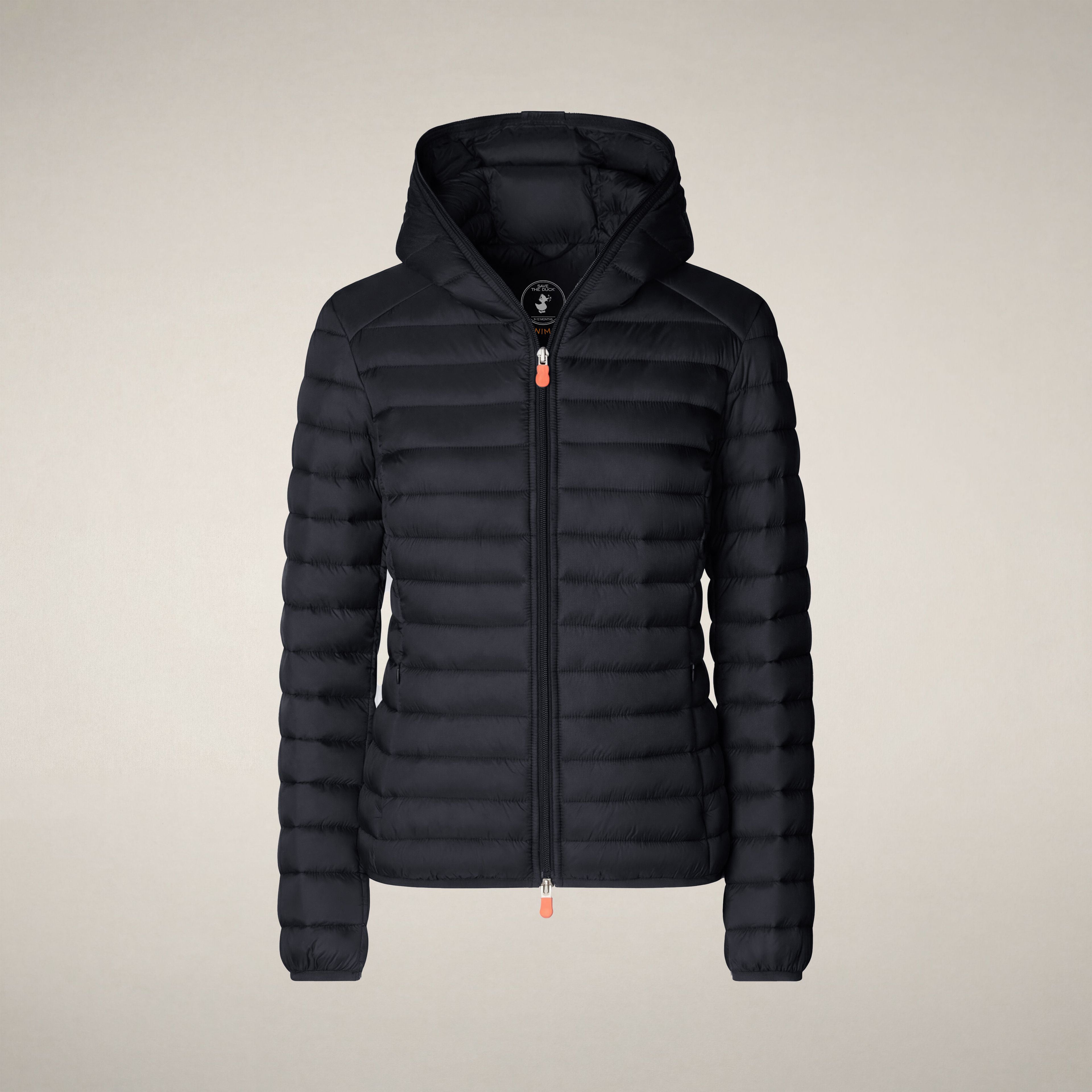 新品 セーブ・ザ・ダック SAVE THE DUCK 中綿コート HOODED ANIMAL FREE PUFFER COAT ブラッシュピンク Women's Animal-Free Puffer jackets | MENU Woman