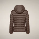 Damen-Steppjacke Alexis in Schlammgrau | Save The Duck