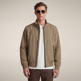 Men's Jacket Finlay in Khaki Brown | Save The Duck