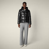 Piumino donna animal-free Lois nero - Short puffer jackets | Save The Duck