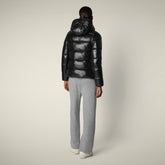 Piumino donna animal-free Lois nero - Short puffer jackets | Save The Duck