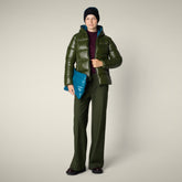 Piumino donna animal-free Lois verde bosco - Piumini Donna Animal-Free | Save The Duck