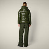 Piumino donna animal-free Lois verde bosco - Piumini Donna Animal-Free | Save The Duck