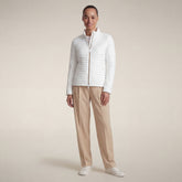 Damen-Steppjacke Andreina in Weiss - Damen Animal Free Steppjacken | Save The Duck