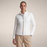 Damen-Steppjacke Andreina in Weiss | Save The Duck