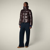 Piumino donna animal-free Isla marrone nero - Icons Donna | Save The Duck