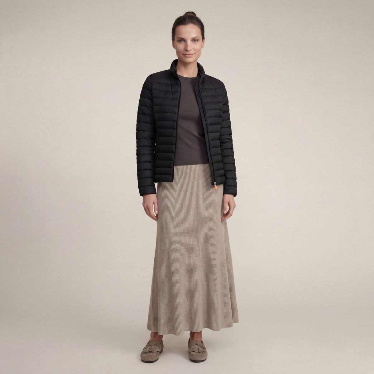 Piumino donna Carly Nero