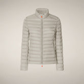 Piumino animal free donna Carly Beige chiaro - Piumini Donna Animal-Free | Save The Duck