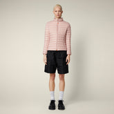 Piumino animal free donna Carly Rosa antico - Piumini Donna Animal-Free | Save The Duck