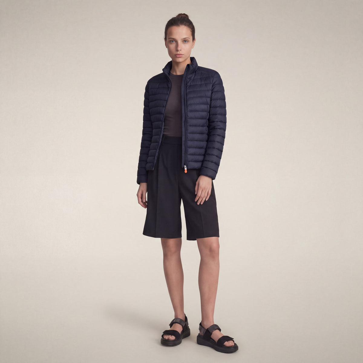 Piumino donna Carly blu navy