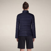 Piumino animal free donna Carly blu navy - Piumini Donna Animal-Free | Save The Duck