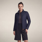 Women's puffer jacket Carly in navy blue | Save The Duck