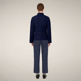 Women's Puffer Jacket Carly in Navy Blue - Preview FW26 Woman | Save The Duck